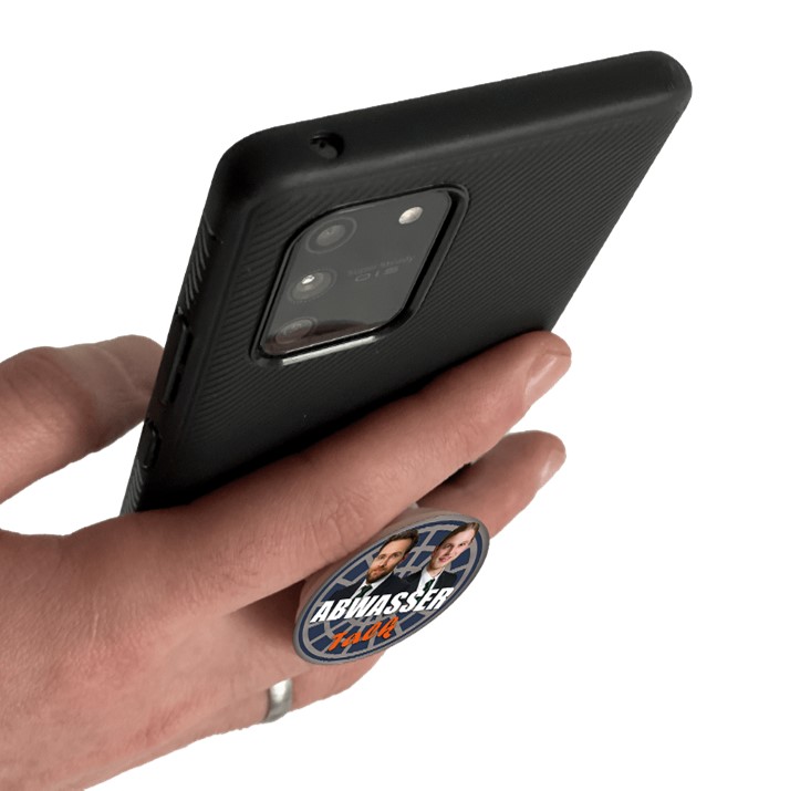ABWASSERTALK PopSocket -  ausziehbarer Sockel und Griff für Smartphones and Tablets 