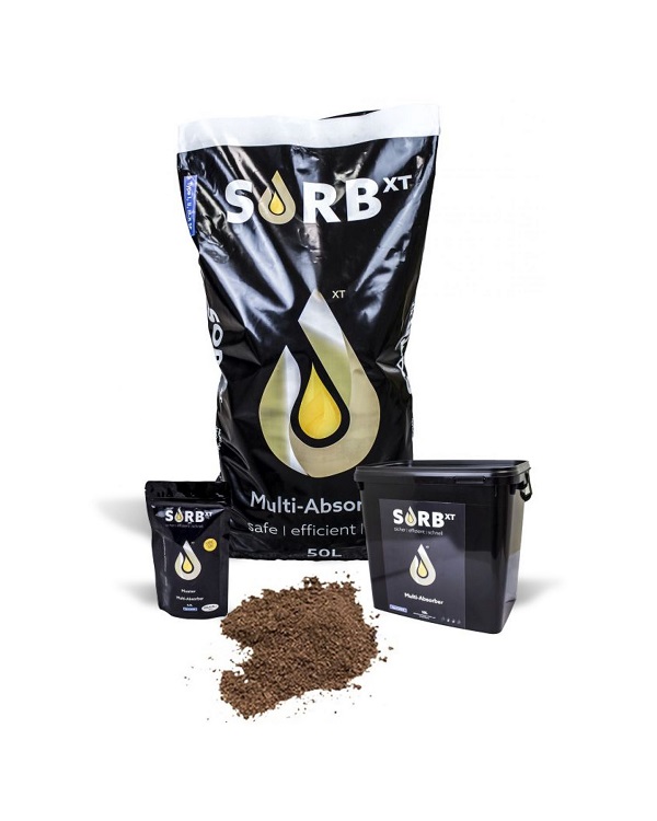 SORB®XT - hocheffizientes Bindemittel für Öle, Chemikalien und andere Flüssigkeiten