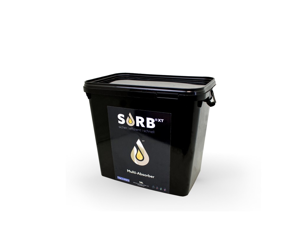 SORB®XT - hocheffizientes Bindemittel für Öle, Chemikalien und andere Flüssigkeiten